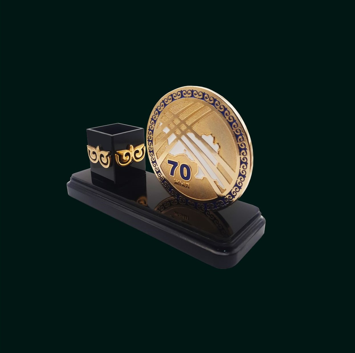 монета с подставкой