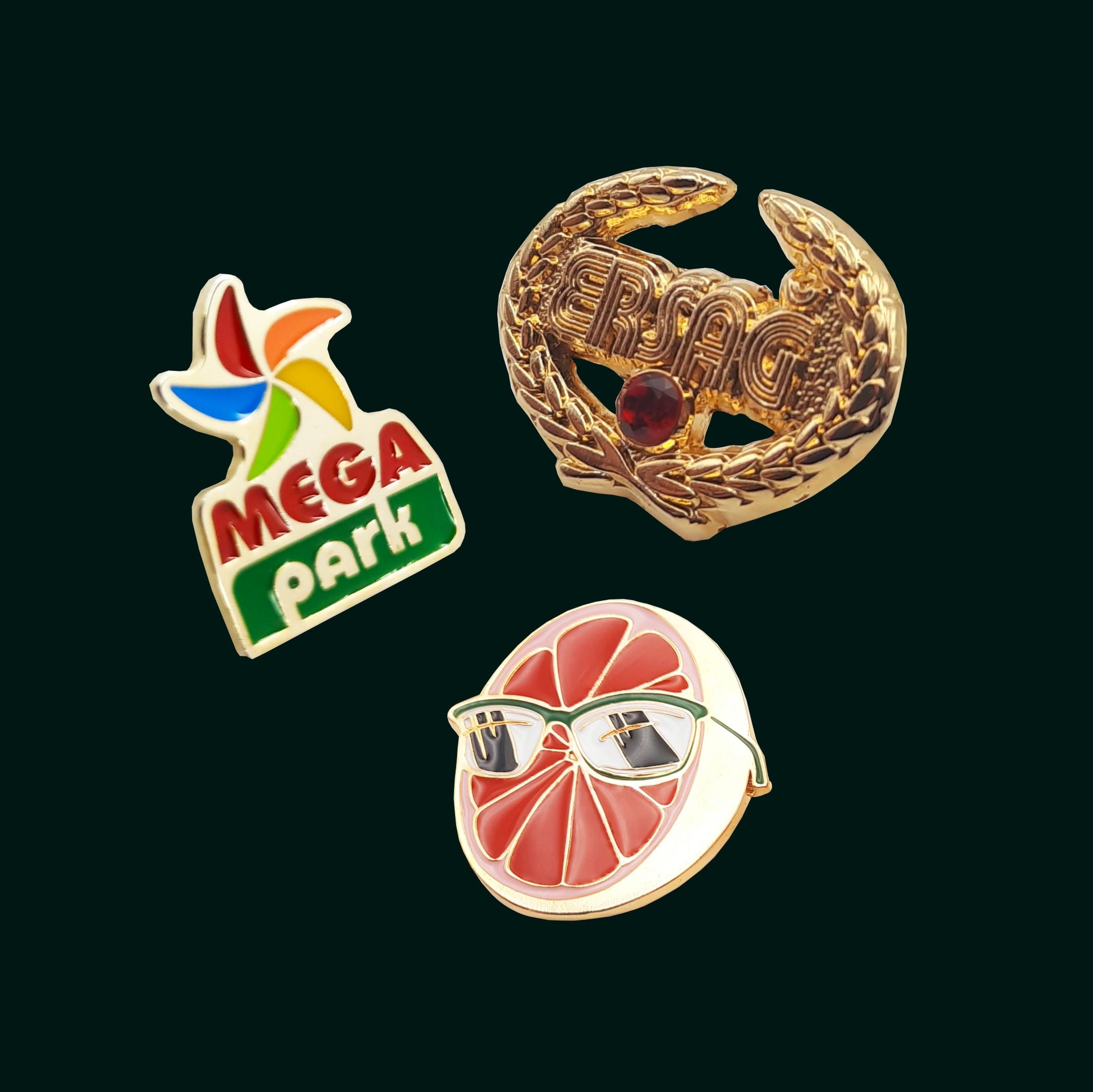 Изготовление значков на заказ - znachki-medali.kz