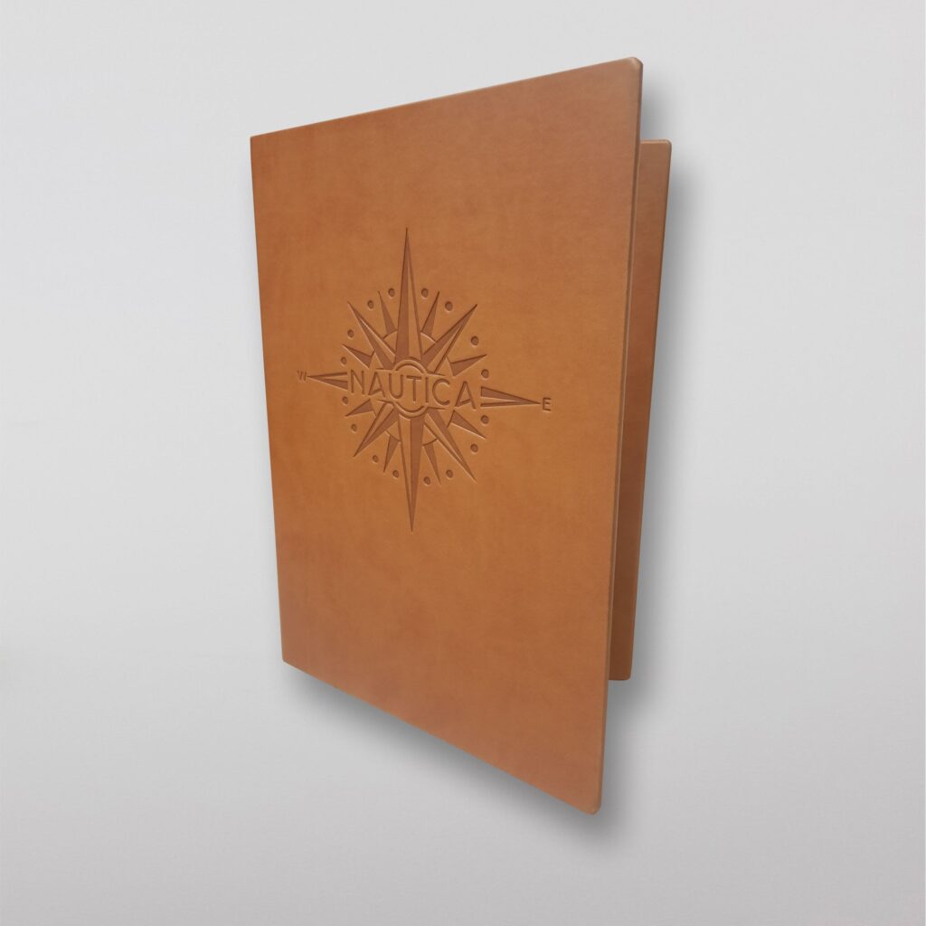 коженные папки