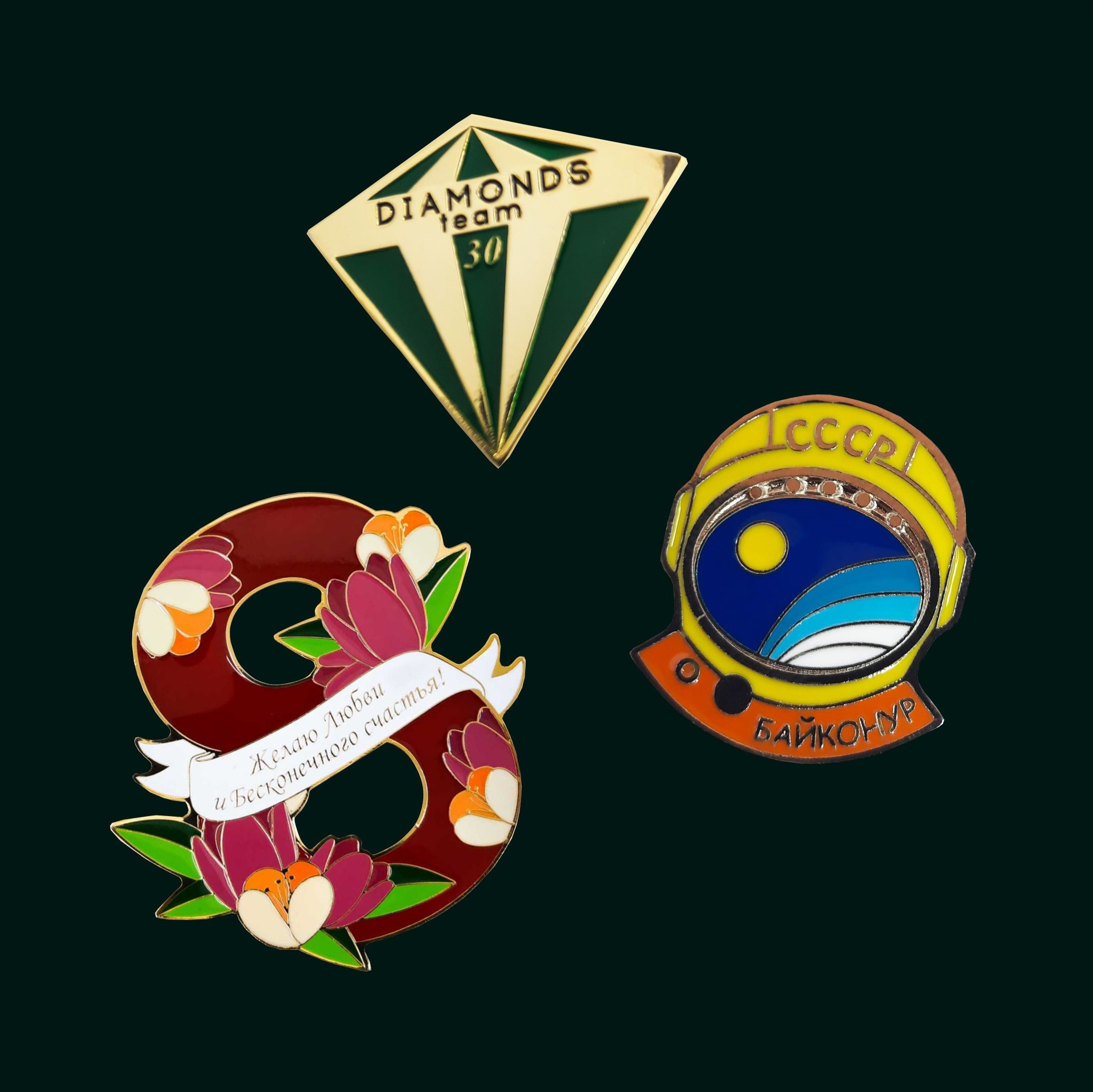 заказать значки