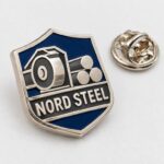 Металлический значок на пиджак Nord Steel на заказ