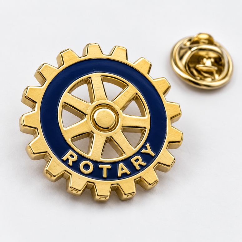 Корпоративный значок с логотипом Rotary на заказ