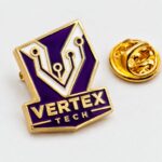 Изготовление значков на пиджак Vertex Tech на заказ